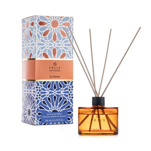 Diffusore bastoncini jus d'ambre Prija 200 ml 6 pz x ct