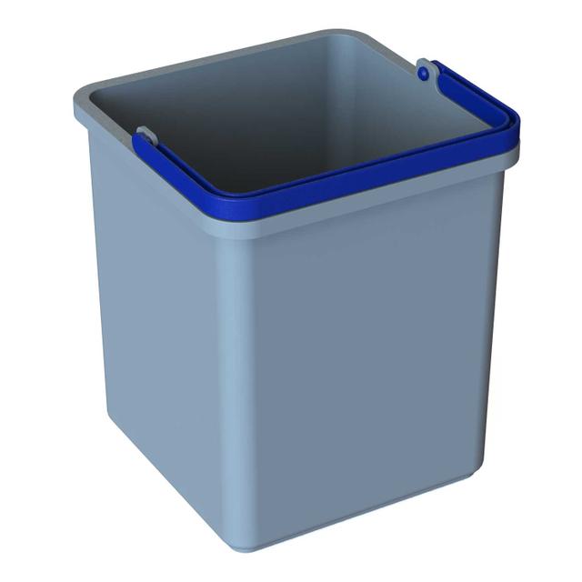 Secchio Kubi 6 L - grigio/blu