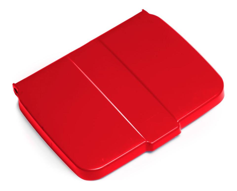 Coperchio portasacco rosso carrello Alpha 120 lt