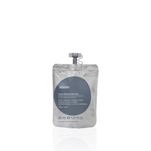 Crema corpo Anyah "Your reinvigoration", doypack 30 mlL - 200 pz x ct