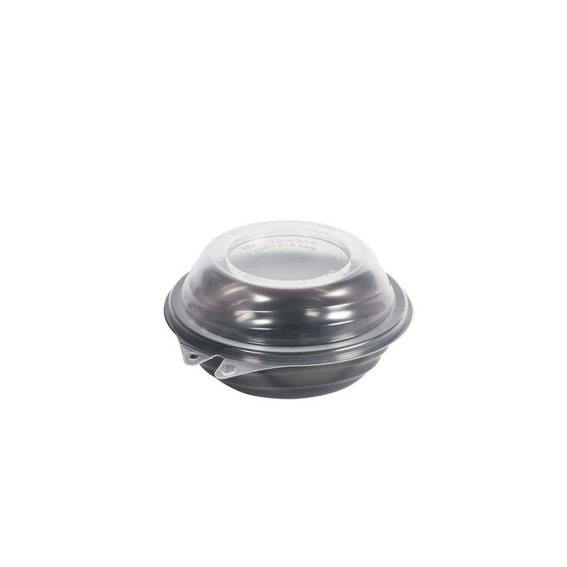 Scatola VISTA Small 532 ml 153x153x80mm PP Grigrio scuro - 300 pz x ct