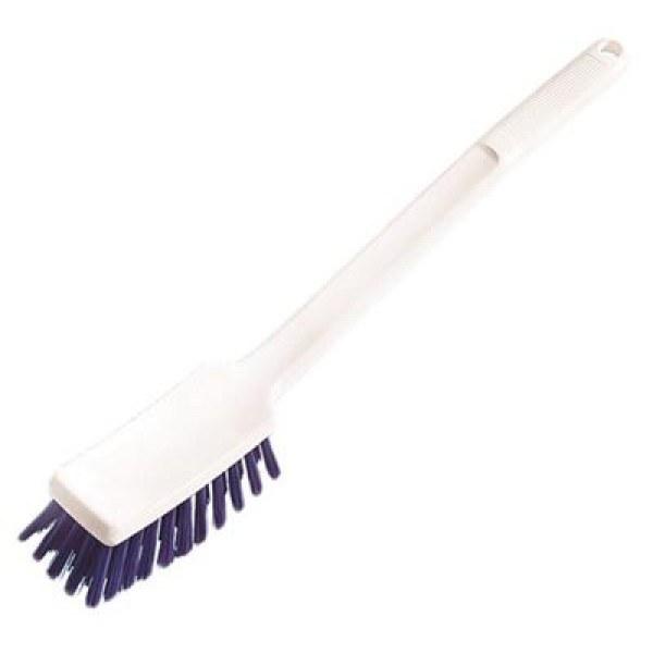 Frangia lavaggio microfibra blu con tasche 44x14