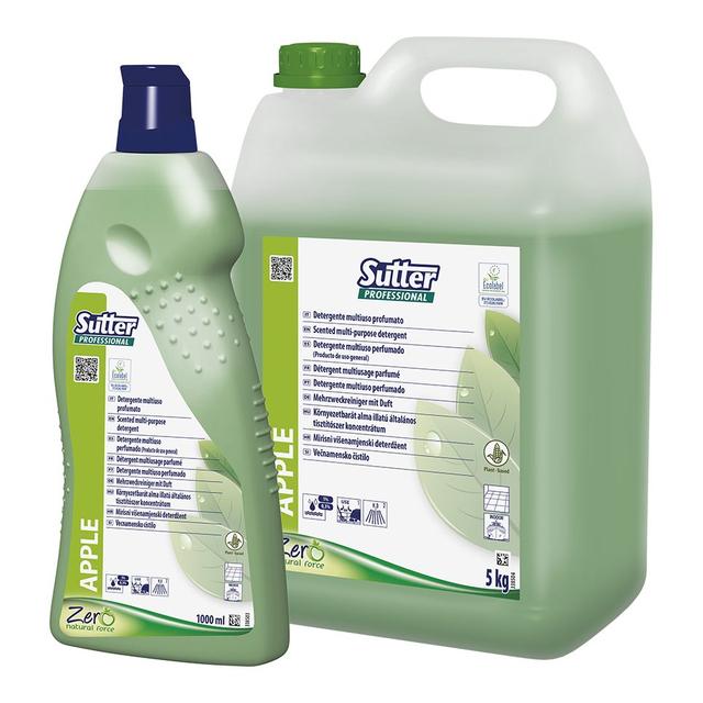 Apple Ecolabel detergente multiuso lt.1 12 pz Zero - 12 Fl x ct