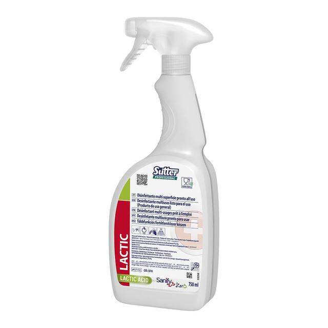 Lactic disinfettante multiuso acido lattico 750 ml Zero - 12 Fl x ct