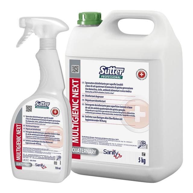 Multigienic Next sgrassante disinfettante PMC 750 ml-cf 12 - 12 Fl x ct
