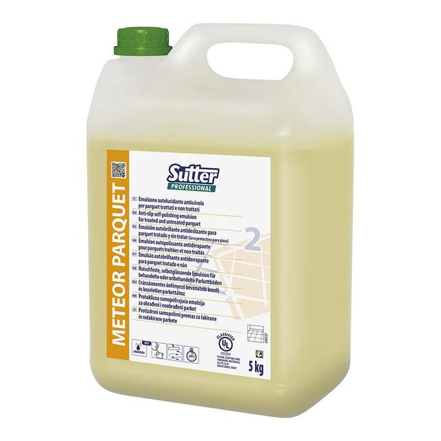 Meteor Parquet Emulsione autolucidante antiscivolo 5 Lt - 4 Ta x ct