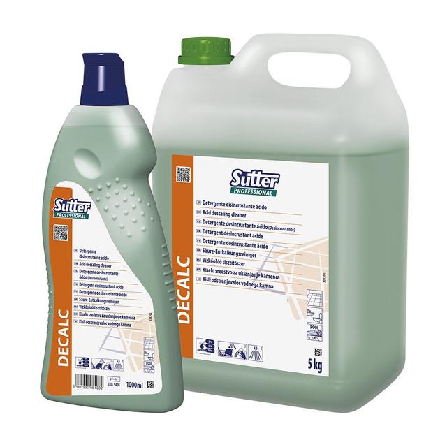 Decalc detergente igienizzante disincrostante acido kg.5 - 4 Ta x ct