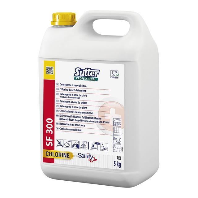 S.F. 300 detergente igienizzante cloroattivo 5 kg - 4 Ta x ct