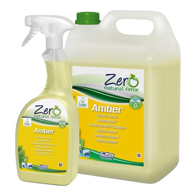 AMBER Sgrassatore naturale HACCP Ecolabel 750ml - 12 Fl x ct