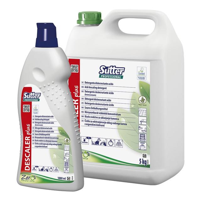 Descaler Plus detergente naturale disincrostante fl. lt.1 - 12 Fl x ct