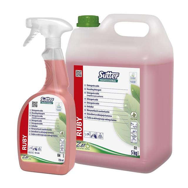 Ruby detergente anticalcare profumato Ecolabel 750 ml Zero - 12 Fl x ct