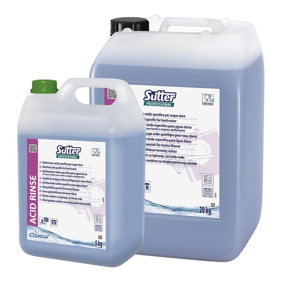 Acid Rinse brillantante acido acque dure ta 5 lt. - 4 Ta x ct