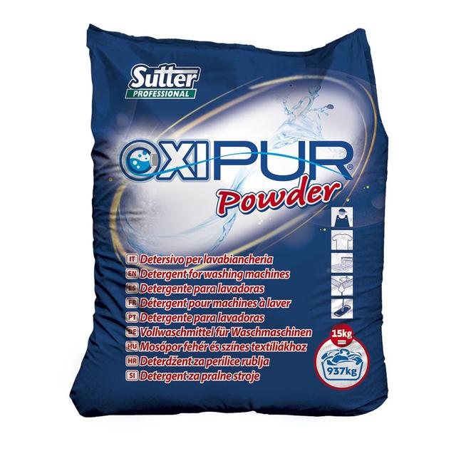 Oxipur Powder Ecolabel detersivo polvere lavabiancheria kg.8