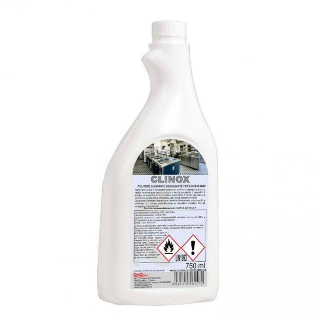 CLINOX Detergente rapido acciaio inox fl kg 0.75 (Cf 15 pz)