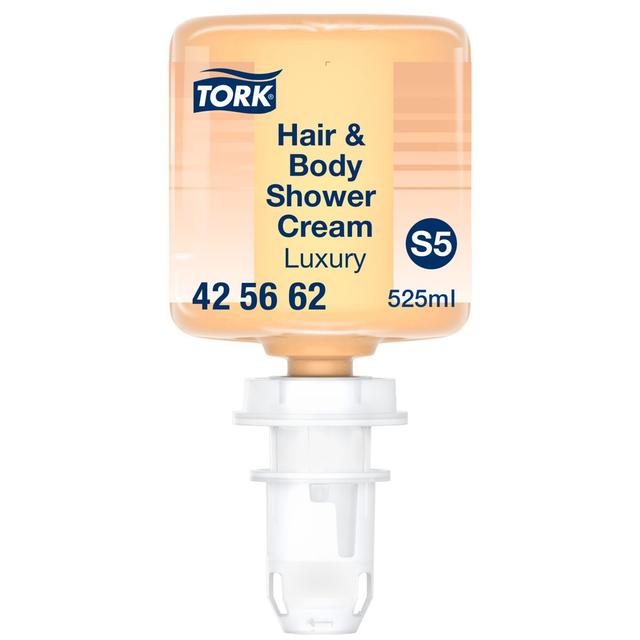 Crema doccia corpo e capelli Tork Luxury 525 ml S5 ct 8 pz