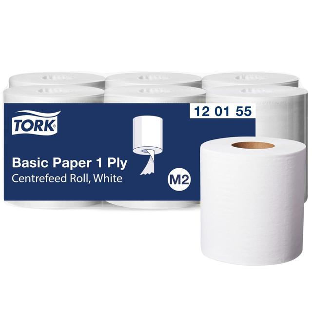 Asciugamano a rotolo Tork estraz. centr. 1v 300 m h 20 cm M2 ct 6 pz