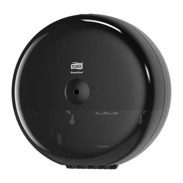 Dispenser carta igienica rotolo Tork Smart One nero T8