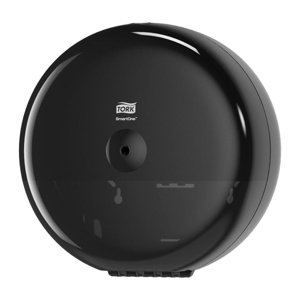 Dispenser carta igienica rotolo Tork Smart One nero T8
