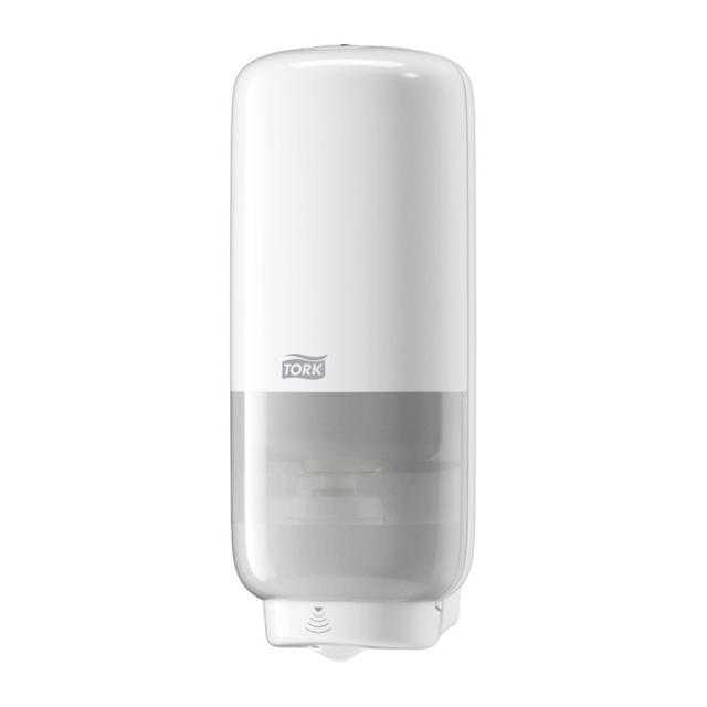 Dispenser sapone schiuma Tork bianco con sensore S4