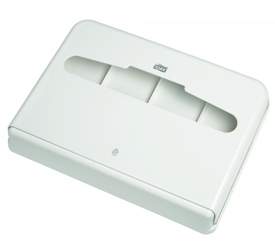 Dispenser coprisedile igienici Tork Elevation bianco V1