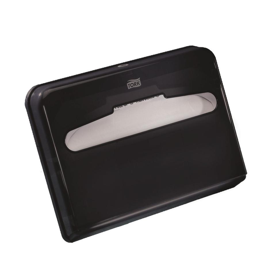 Dispenser coprisedile igienici Tork Elevation nero V1