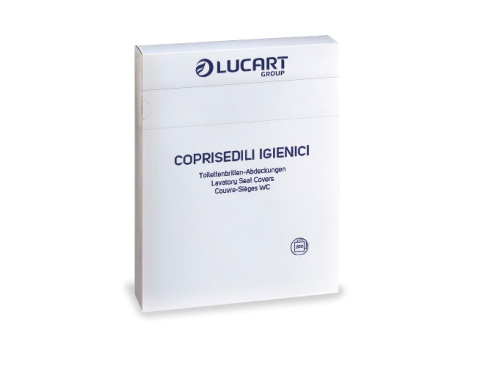 Veline coprisedile igienici Lucart 200 pz x cf - 12 cf x ct