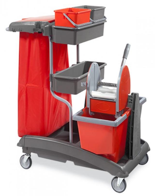 Carrello Idea Top 6 E con pressa mop Elparoll