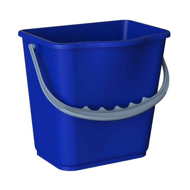 Secchio 5 lt blu per carrello