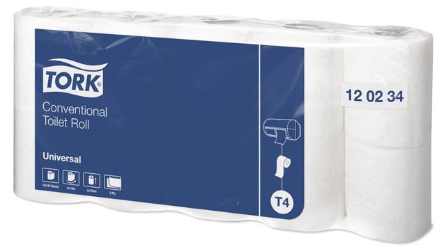 Carta igienica rotolo Tork Universal 17,6 m 160 str. T4 ct 8x10 pz