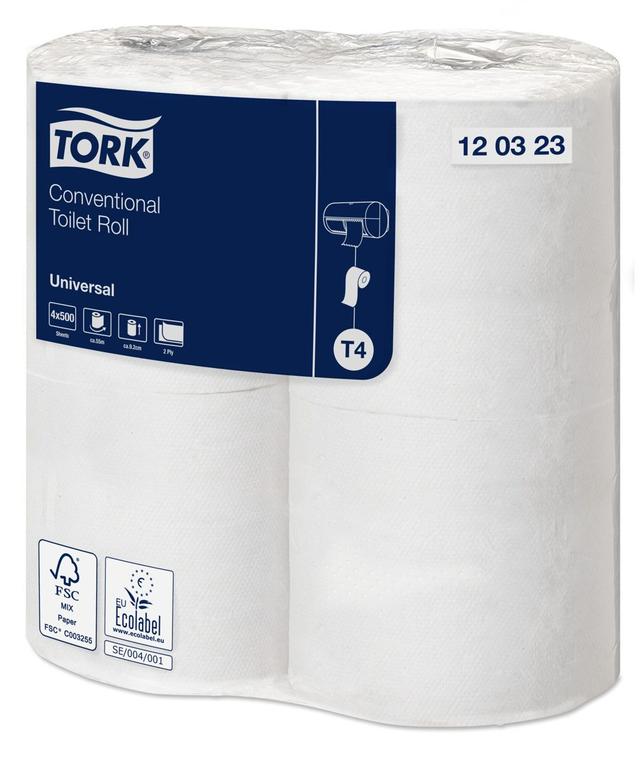 Carta igienica rotolo Tork Universal bianco 7x4 T4 ct 28 pz