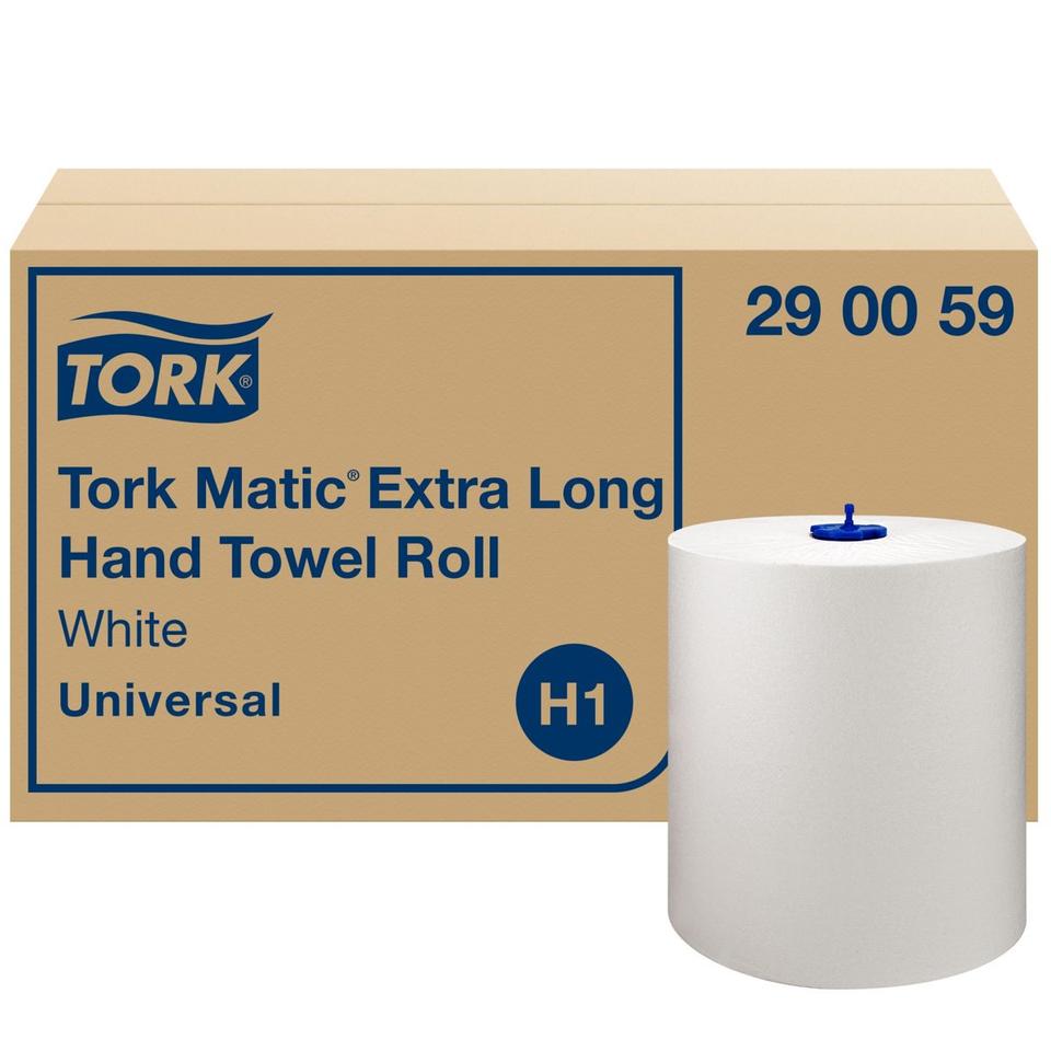 Asciugamano a rotolo Tork Matic extralungo 280 m H1 ct 6 pz