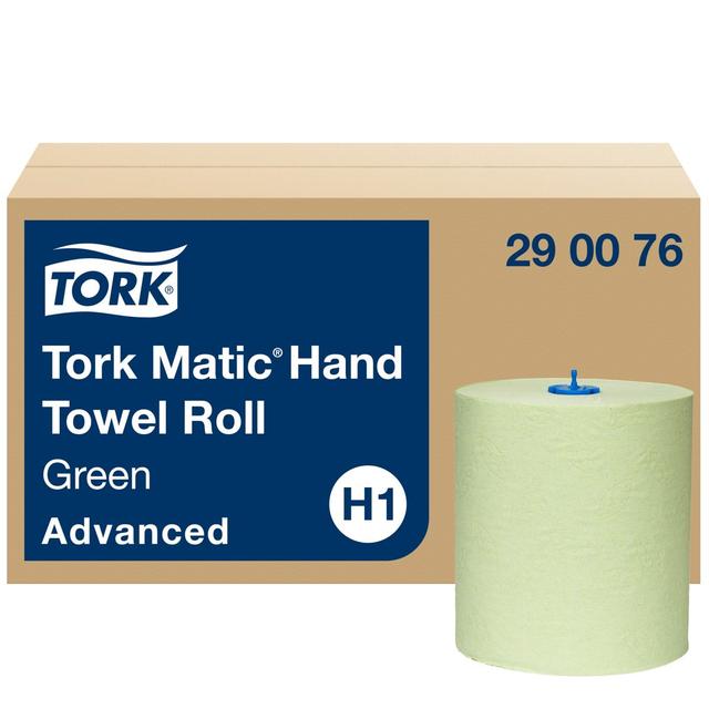 Asciugamano a rotolo Tork Matic verde 2v 150 mt - cf 6 H1 ct 6 pz