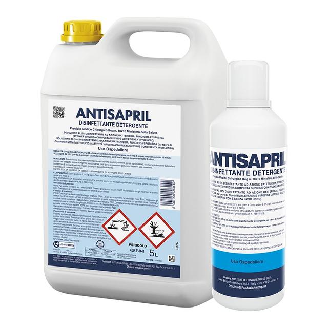 Antisapril disinfettante lt.1- 12 Fl x ct