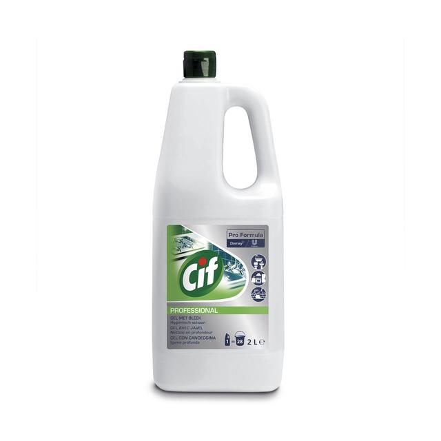 Cif Gel con Candeggina detergente superfici lavabili 2 lt - 6 pz x ct
