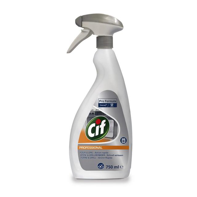 Cif Forni & Grill detergente energico alcalino 750 ml - 6 pz x ct