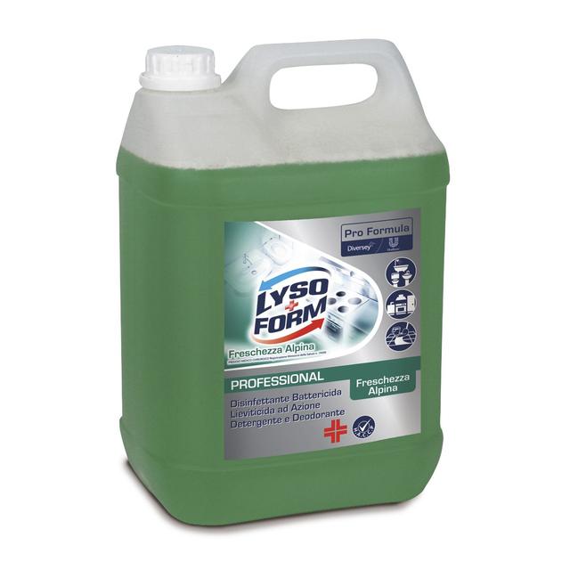 Lysoform Pro freschezza alpina Plus PMC disinf. det. deo.5lt - 2 ta x ct