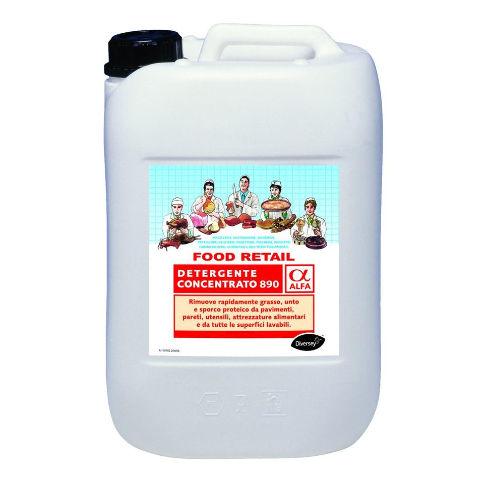 Detergente Concentrato 890 Alfa 10 Lt