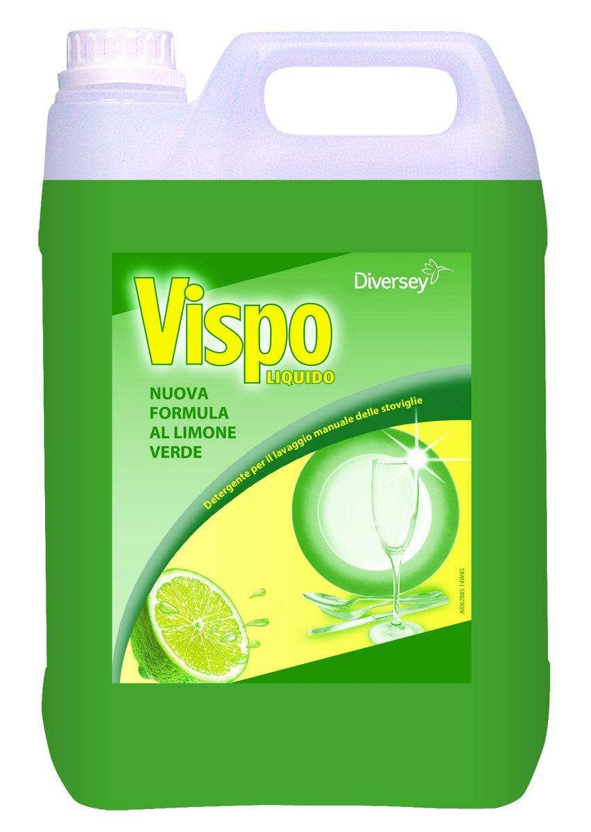 Vispo Liquido detergente lavaggio manuale stoviglie 5 lt - 2 ta x ct