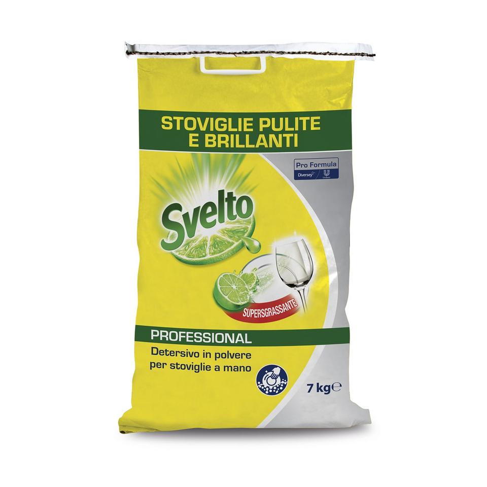 Svelto Polvere lavaggio manuale stoviglie sacco 7 kg