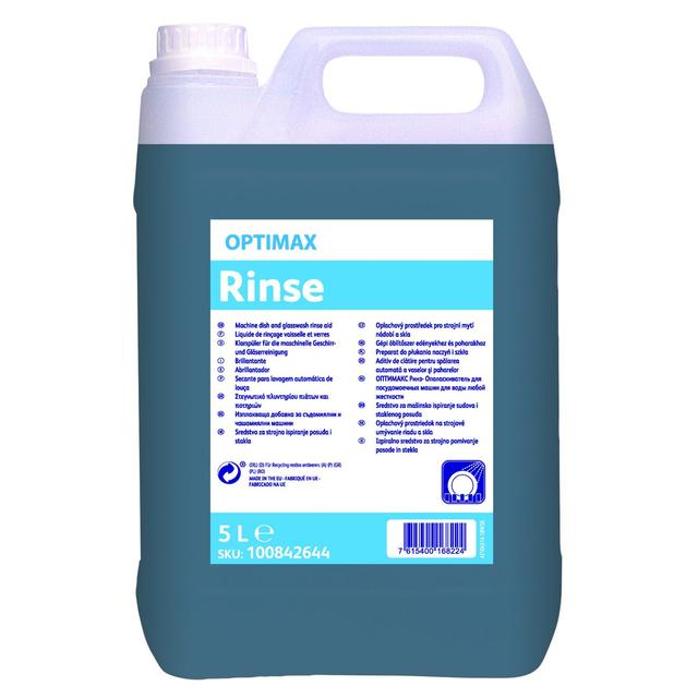 Optimax Rinse brillantante neutro lavastoviglie lt.5 - 2 ta x ct