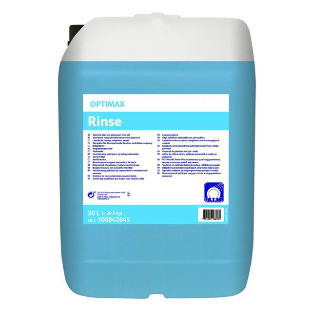 Optimax Rinse brillantante neutro lavastoviglie lt.20