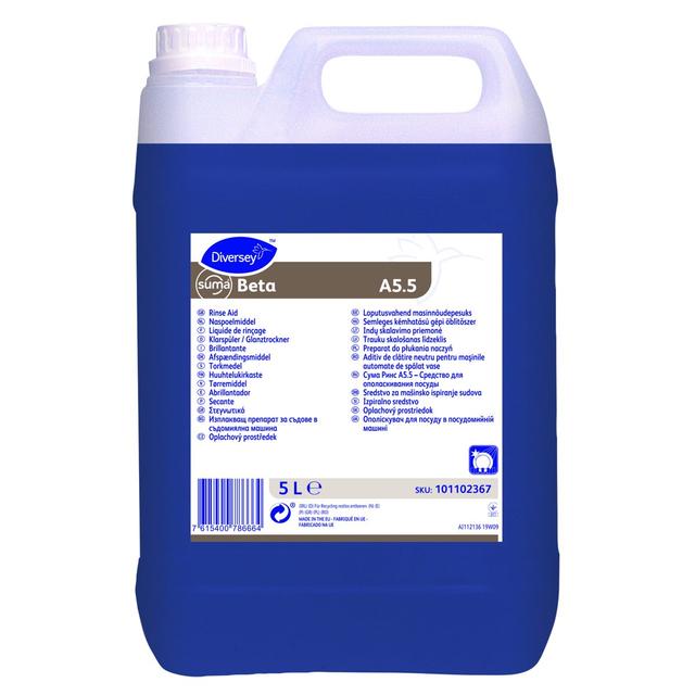 Suma Beta A5.5 brillantante neutro lavaggio stoviglie 5 lt - 2 ta x ct