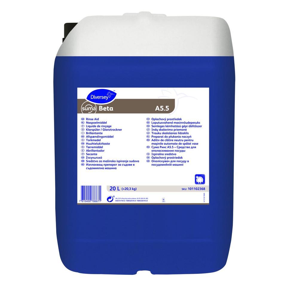Suma Beta A5.5 brillantante neutro lavaggio stoviglie 20 lt
