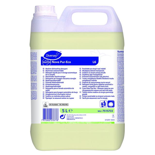Suma Nova Pur-Eco L6 tanica lt.5 - 2 ta x ct
