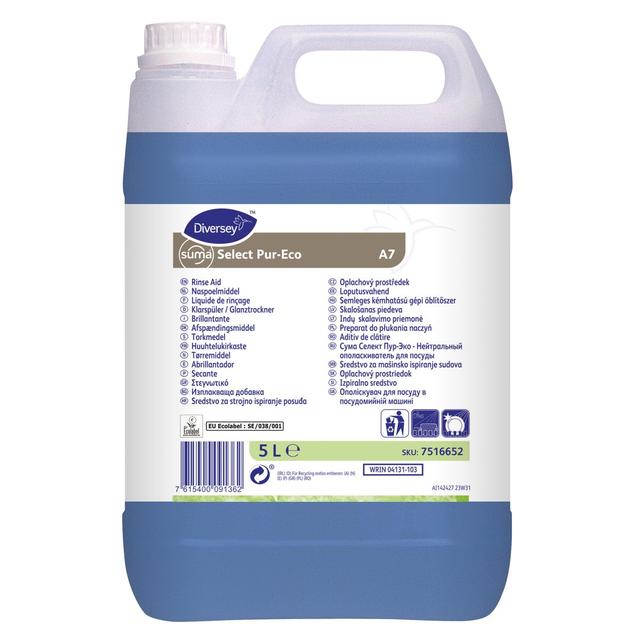 Suma Select Pur-Eco A7 lt.5 brillantante neutro conc. - 2 ta x ct