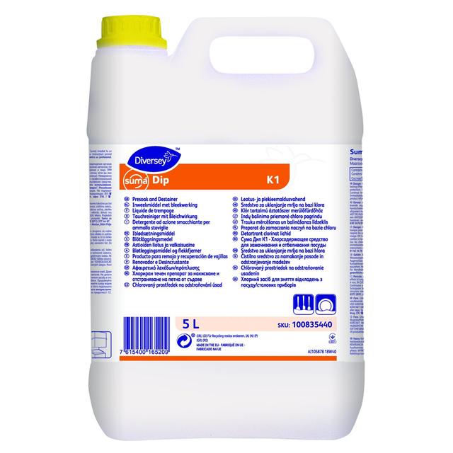 Suma Dip K1 detergente per ammollo tan 5 lt - 2 ta x ct