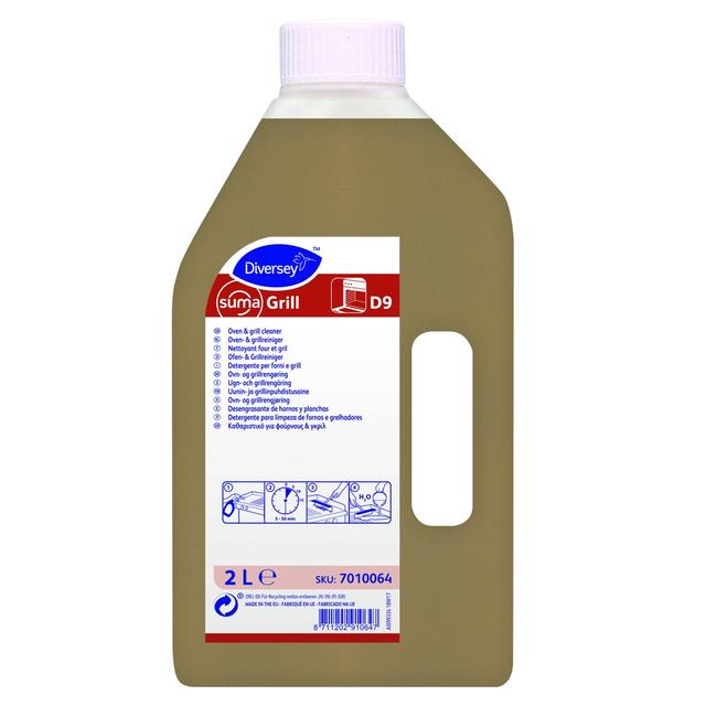 Suma Grill D9 deterg. per forni e grill Fl. 2lt. - 6 pz x ct