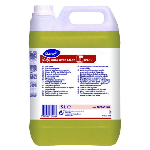 Suma auto oven clean D9.10 detergente per forni autopulenti 5 lt - 2 ta x ct
