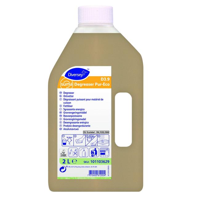 Suma Degreaser Pur-Eco D3.9 sgrassante forni e superfci 2 lt - 6 pz x ct