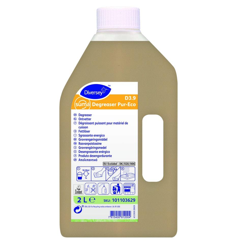 Suma Degreaser Pur-Eco D3.9 sgrassante forni e superfci 2 lt - 6 pz x ct